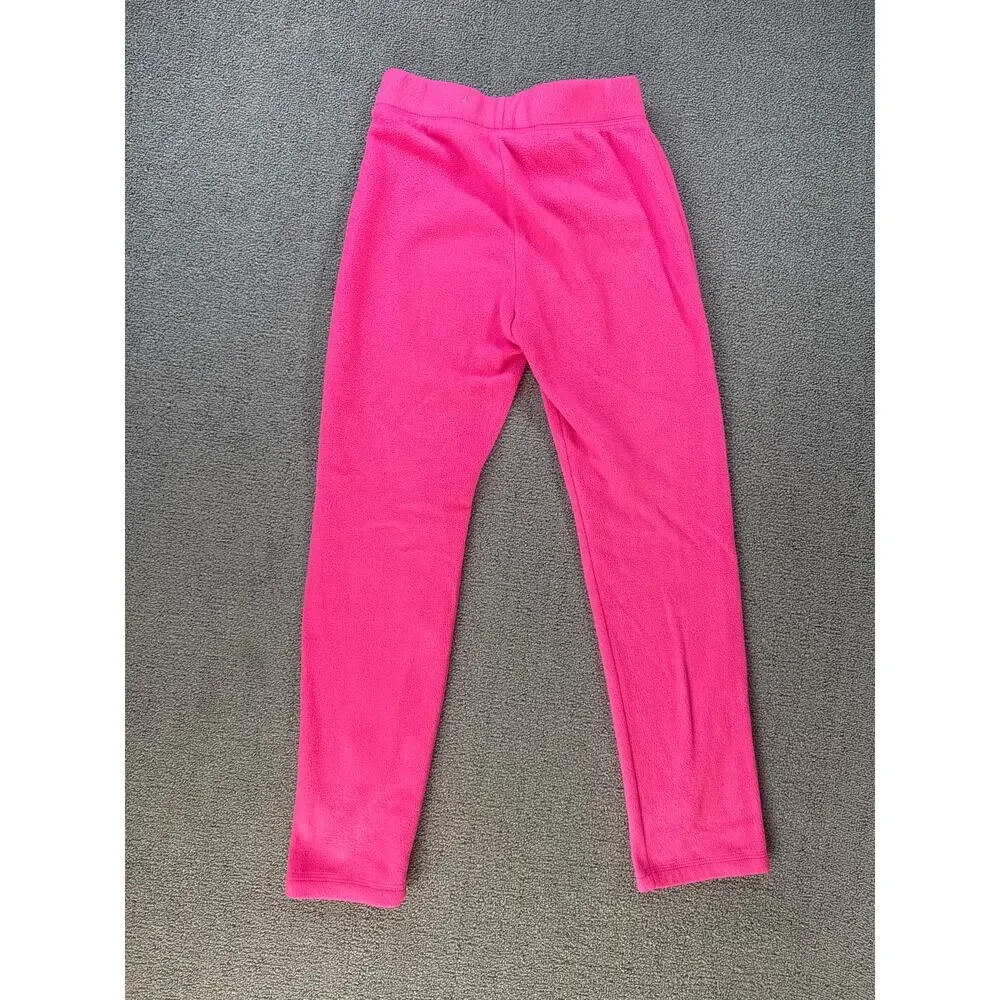 Children's Place Girls Fleece Set Quarter Zip Pants Pink Multi Sz Large‎ (10-12)